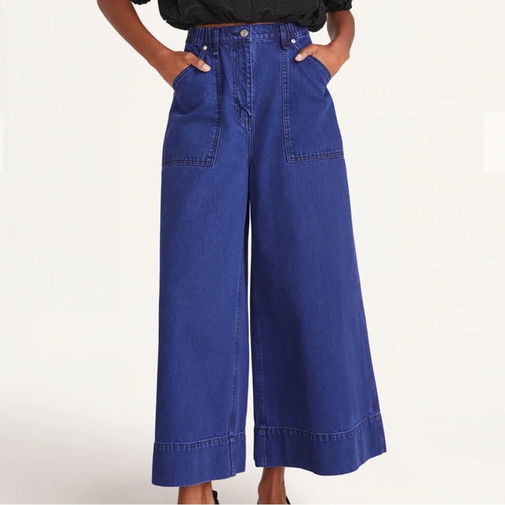 Merlett Violette Jean Cobalt Blue Size 25